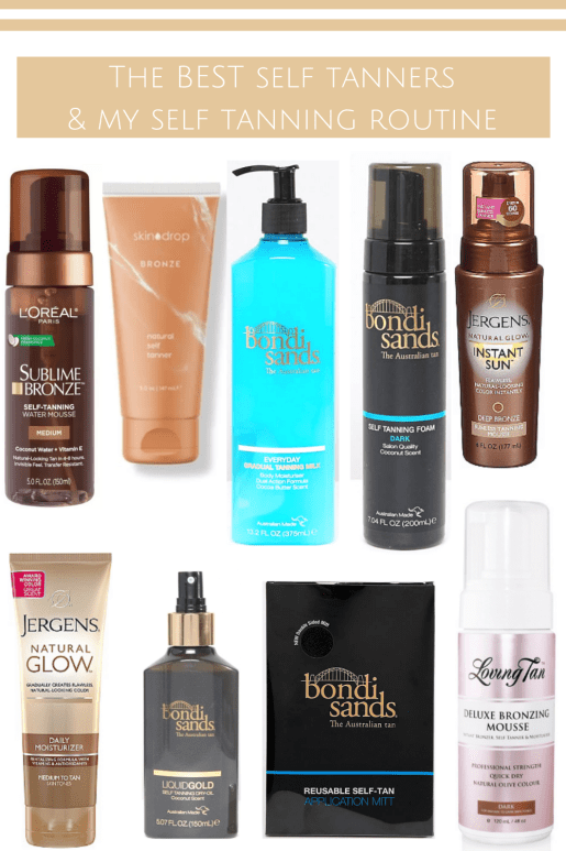 self tanning routine